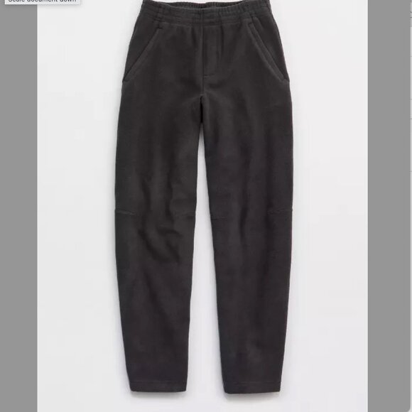 NWT OFFLINE By Aerie Polar Fleece Barrel Pant - Picture 2 of 2